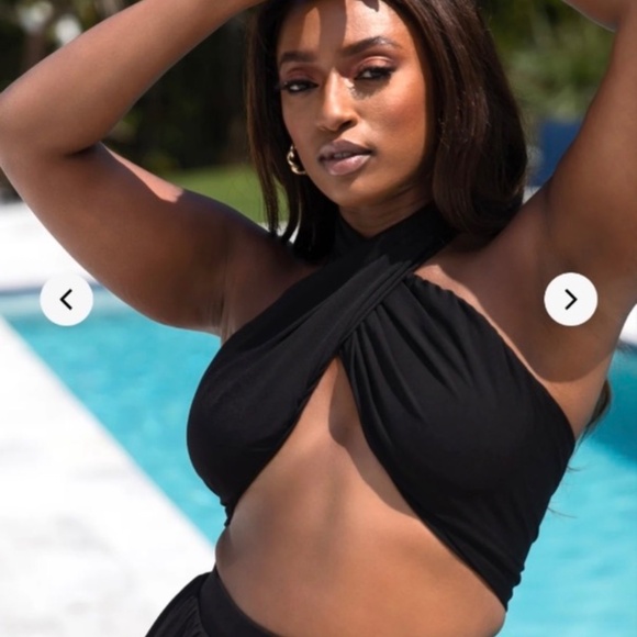 REB DOLLS 'Island Babe' Wrap Halter, Size 4X - Picture 2 of 2